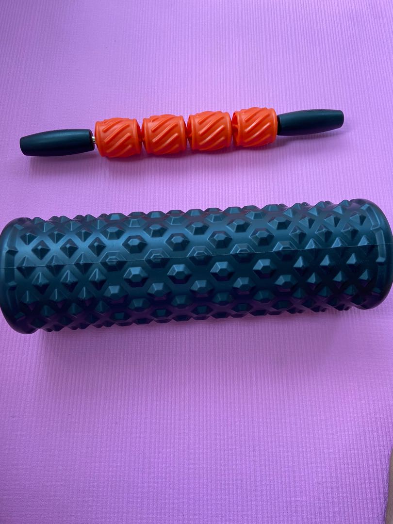 Massage Roller, Sports Equipment, Exercise & Fitness, Toning