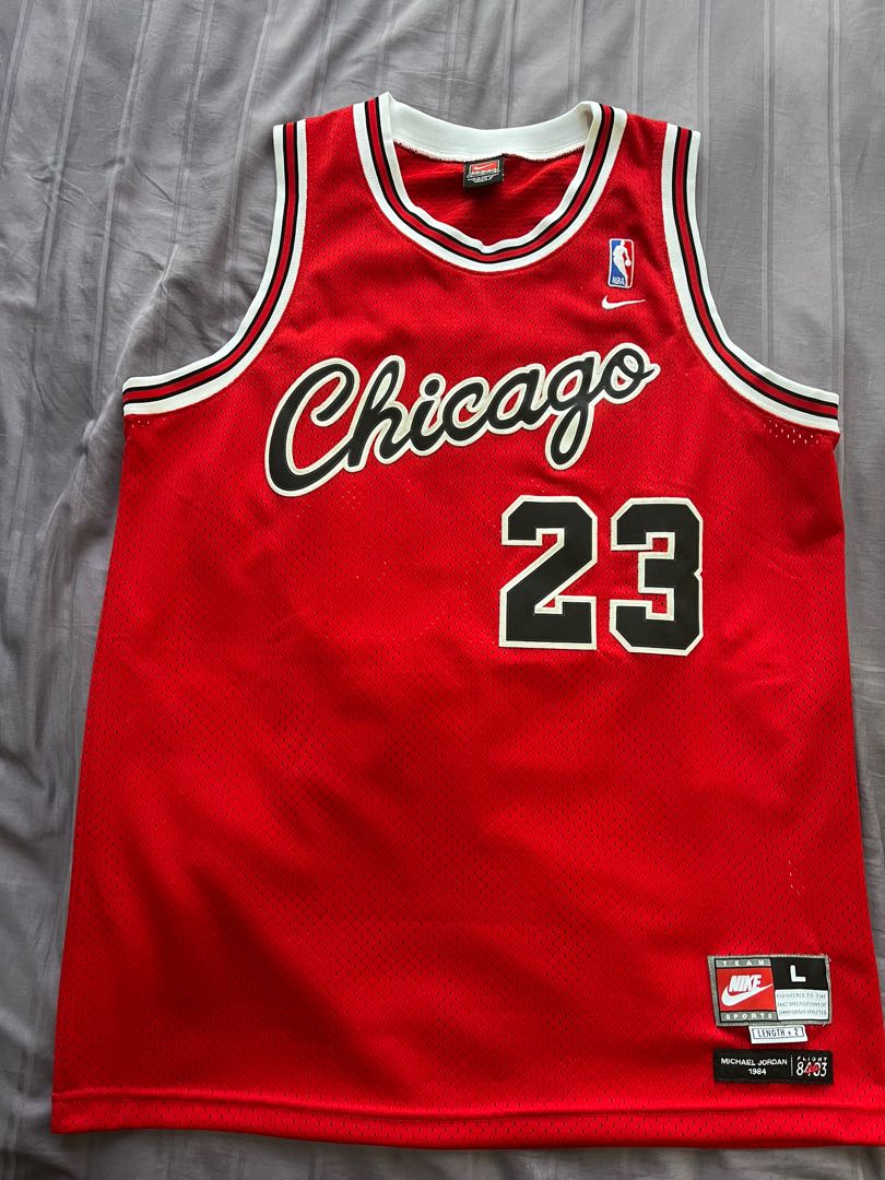 Nike Team NBA Michael Jordan Air Chicago Bulls 1984 Flight 8403