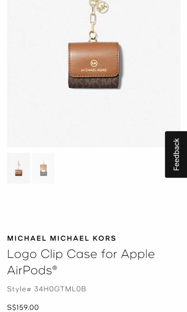 Instock Michael Kors Logo Clip Case for Airpods, Women's Fashion, Bags &  Wallets, Purses & Pouches on Carousell