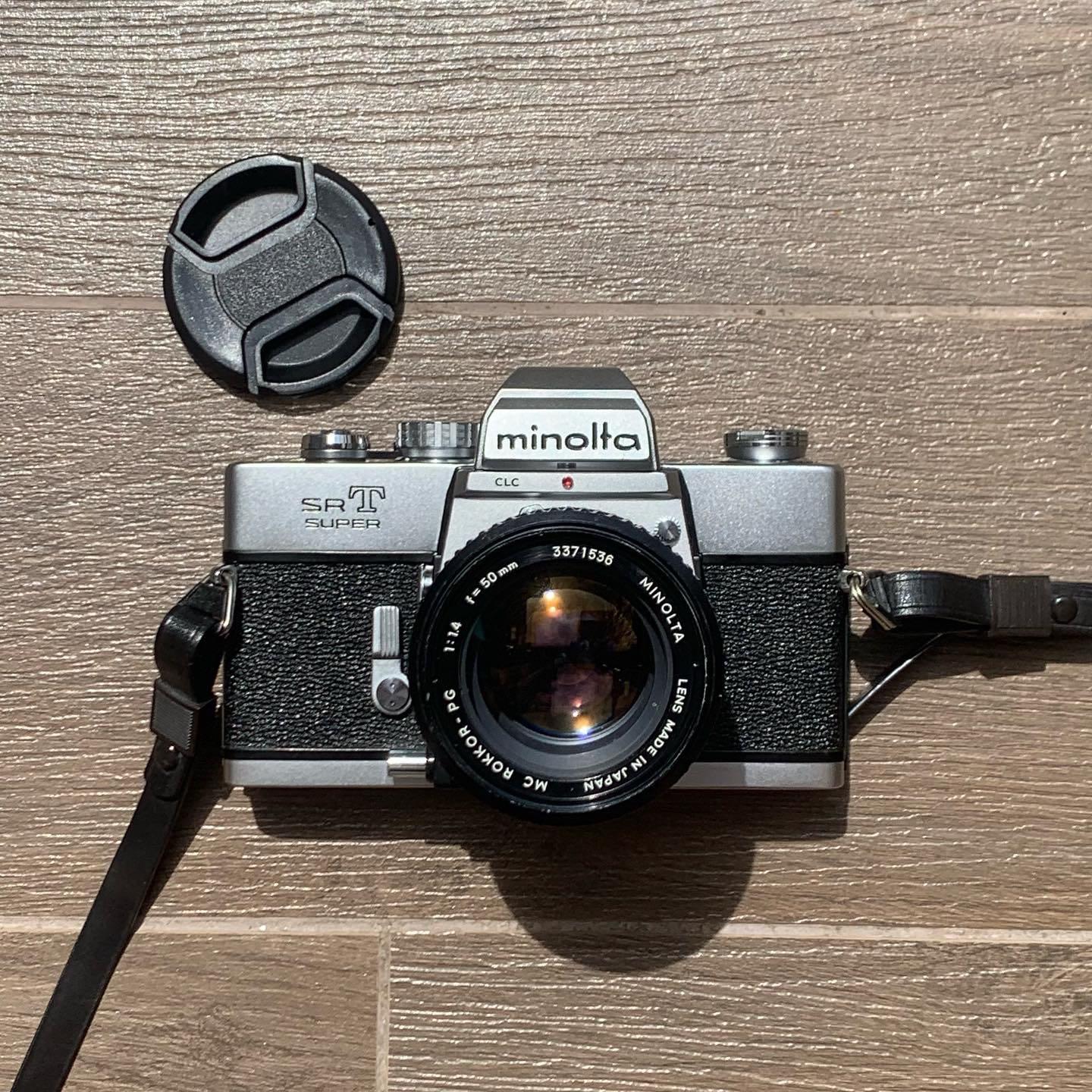 Minolta SRT 102/SUPER with 50mm f/1.4 lens [35mm Film Camera