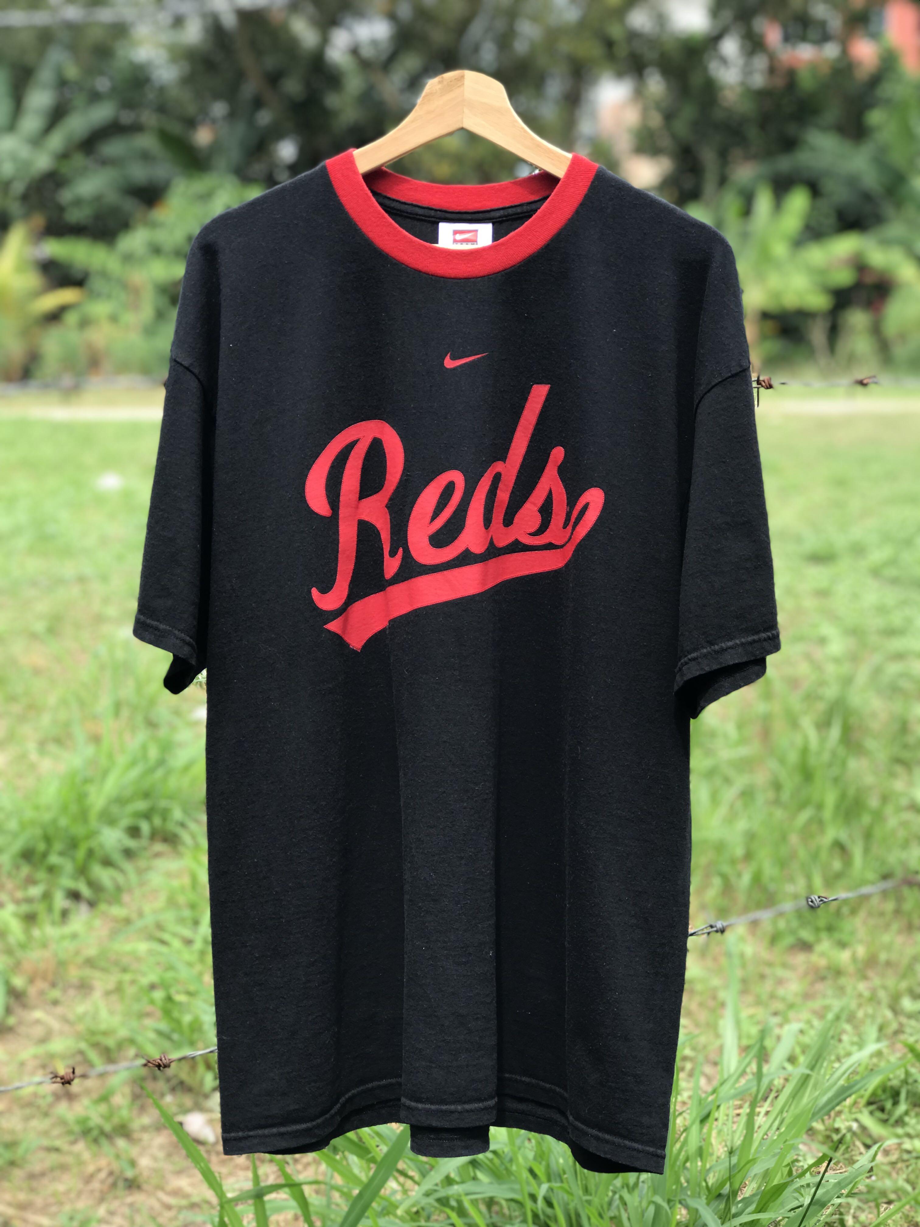 MLB Reds Tee (Tags: Vtg, Vintage, Y2K, Nike, Baseball), Men's