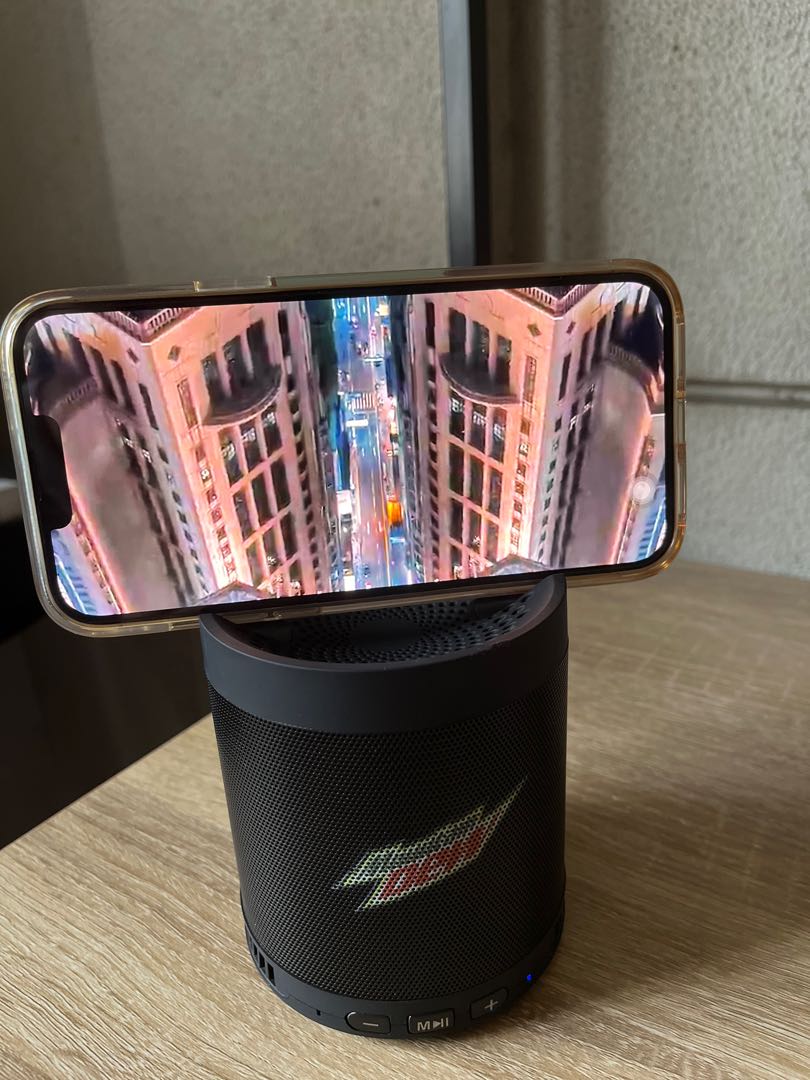 Mountain Dew Bluetooth Speakers (With phone stand), Audio, Soundbars