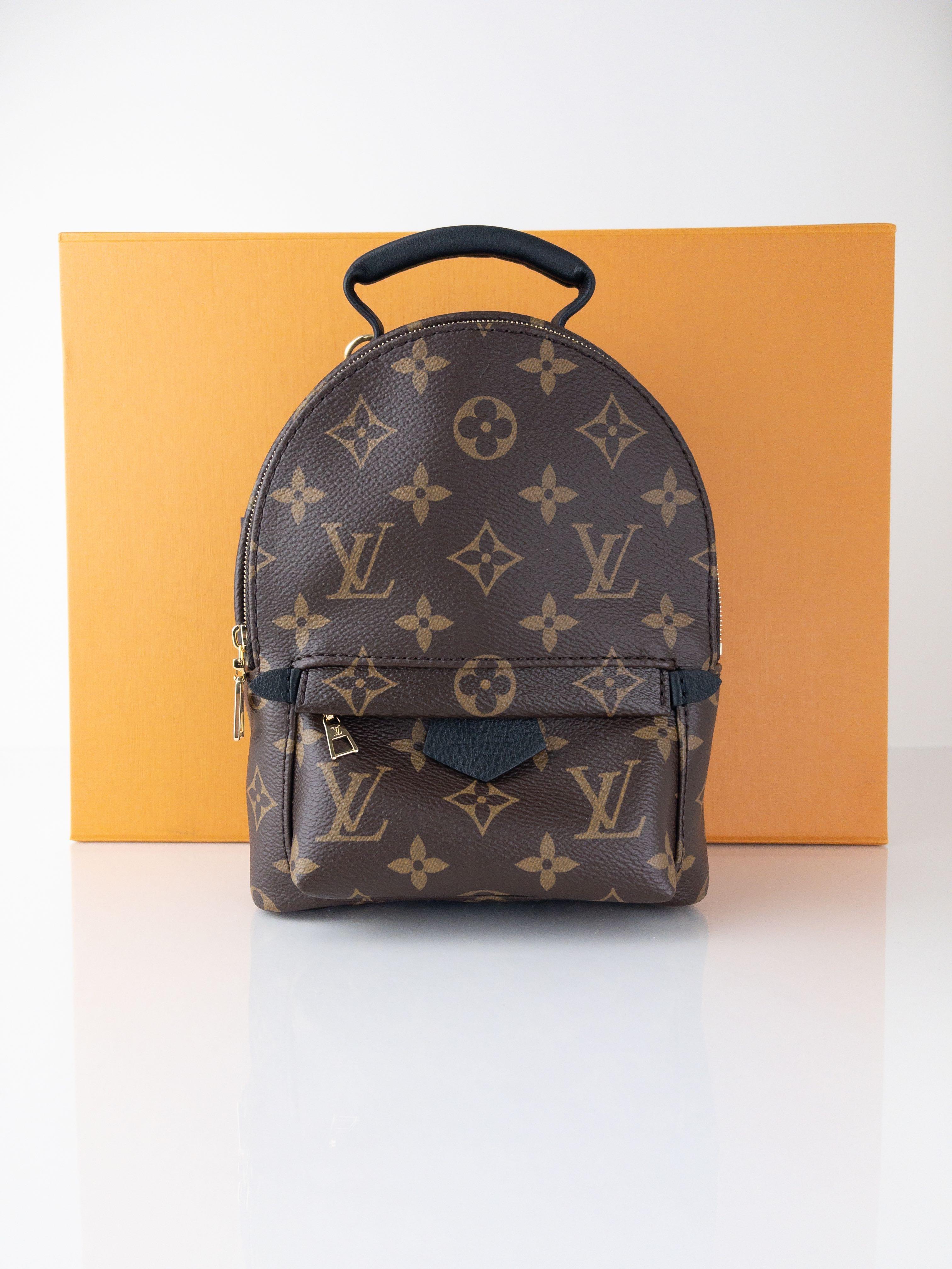 Lv Louis Vuitton Backpacks palm springs monogram canvas, Women's Fashion,  Bags & Wallets, Backpacks on Carousell