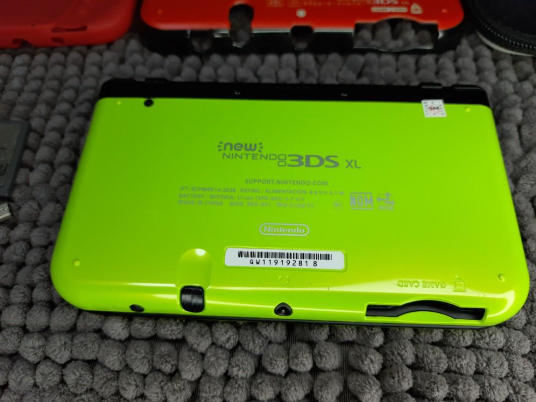 New Nintendo 3DS XL Special Lime Green Limited Edition (Non CFW), Video