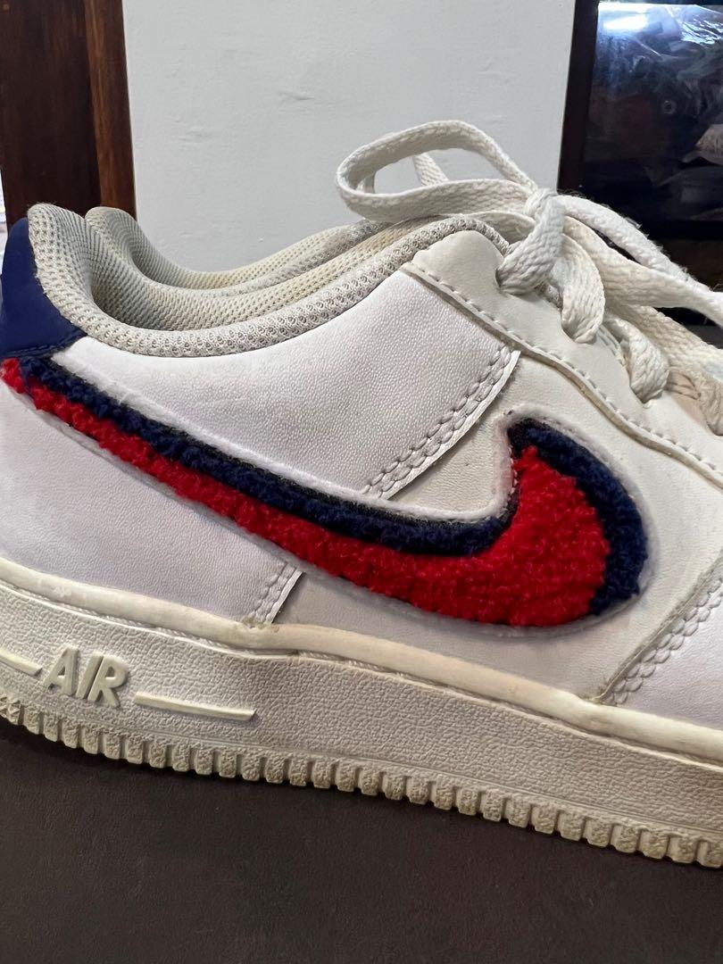 nike air force chenille swoosh