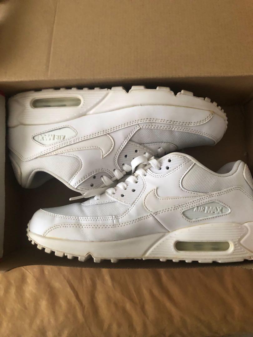 White air max 90 essential clearance