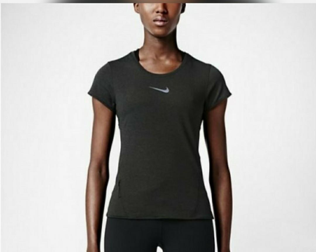 Nike Drifit Aeroreact Running Tee Women s Fashion Activewear on