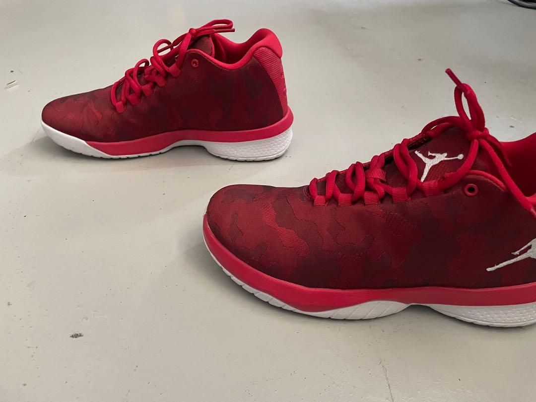 Nike Jordan B Fly Red Camo Men s Fashion Footwear Sneakers on