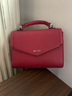 NineWest Womens Red Handbag
