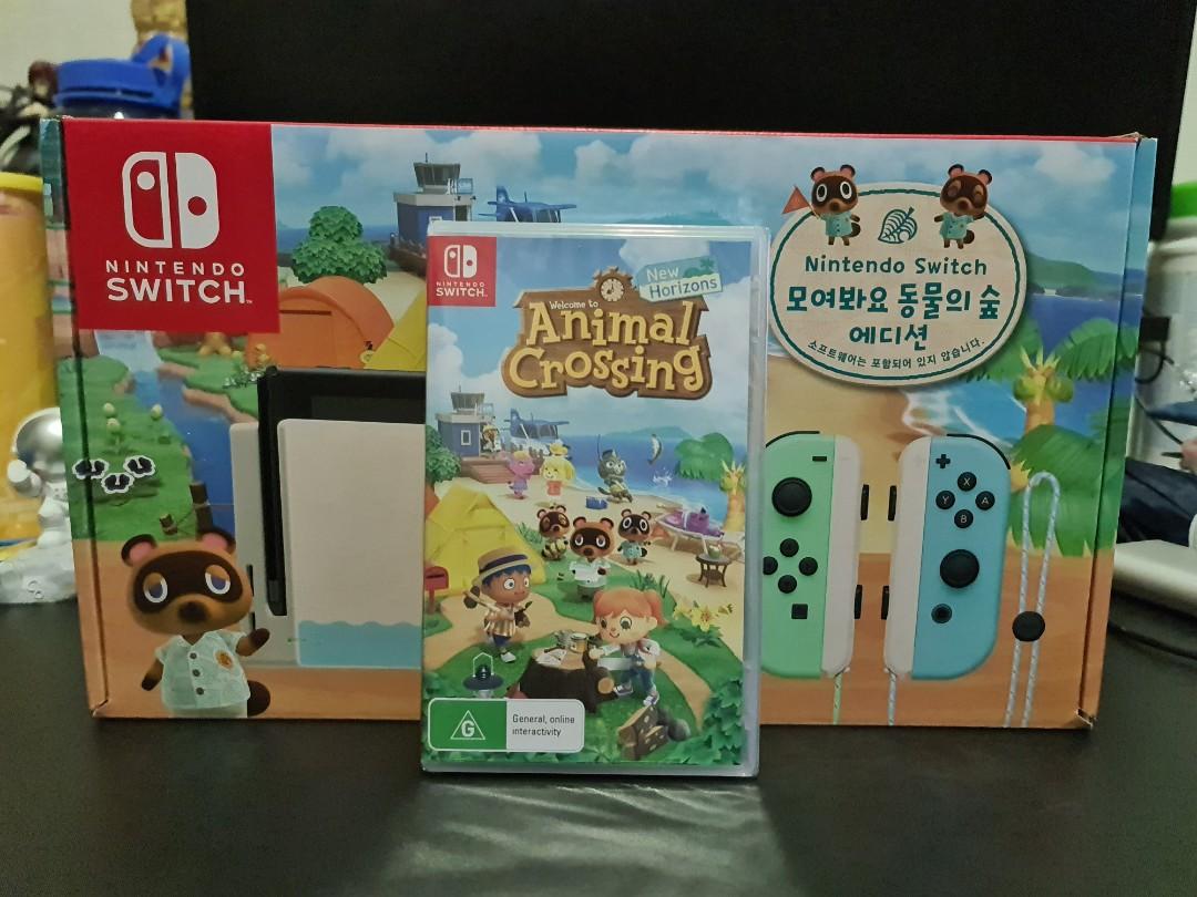 Nintendo switch hotsell animal crossing korea
