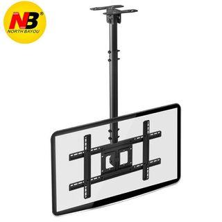 North Bayou NBT560-15 Flat Panel Ceiling Mount Fits 32 to 65 TVs