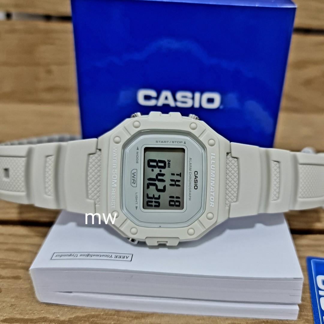 Casio w 218 hot sale
