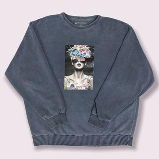 Original Faded Style Photo Sweatshirt