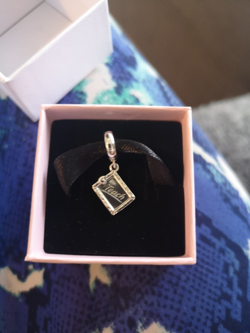 Pandora chalkboard dangle sales charm