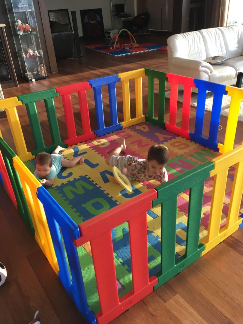 [PENANG ISLAND] Expandable Playpen (20 panels), Babies & Kids, Baby