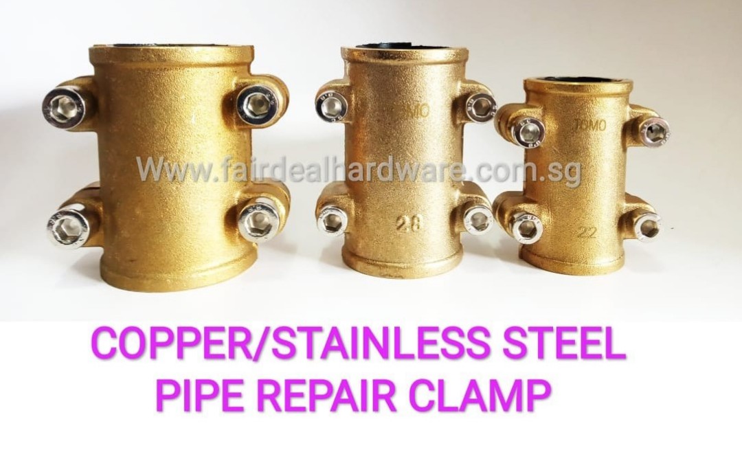 Pipe leak repair clamp copper stainless Steel Everything Else