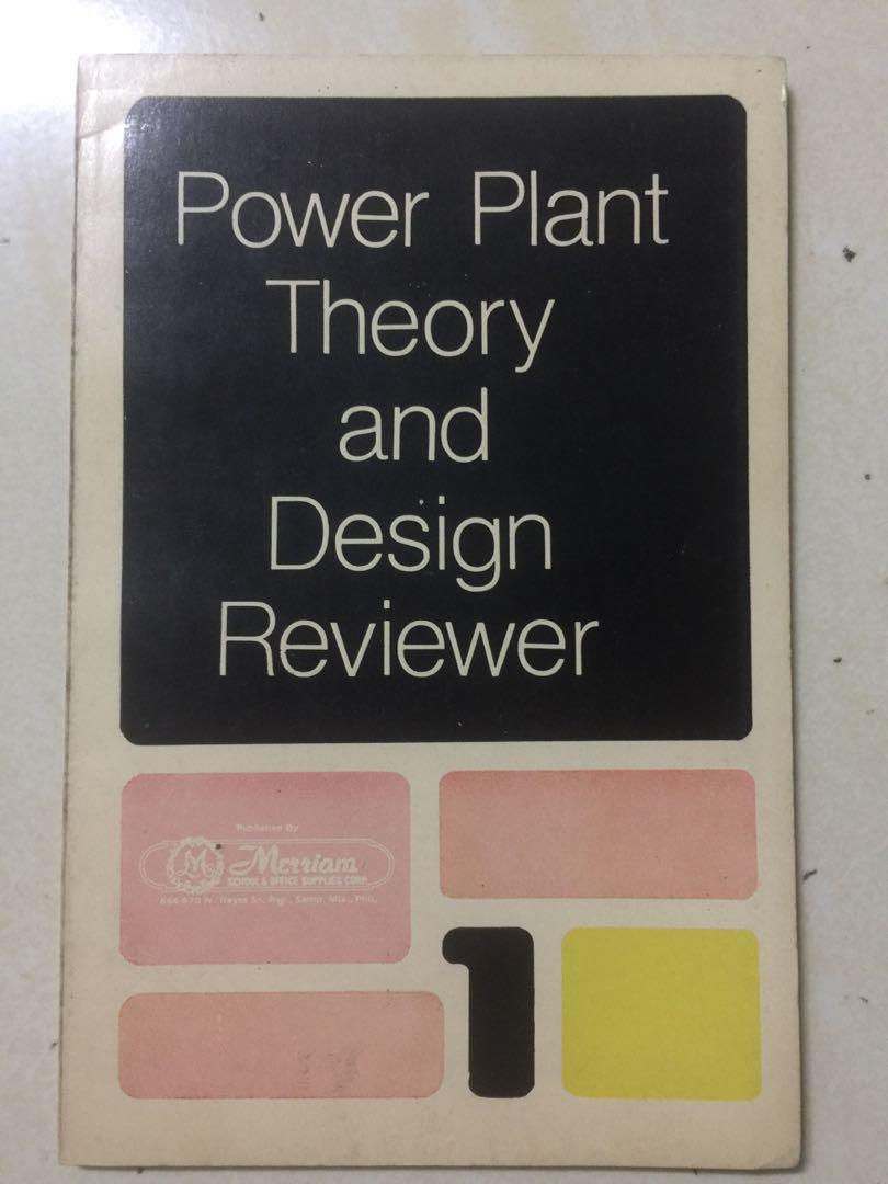 Power Plant Theory and Design Reviewer by Ricardo C. Asin, Hobbies ...