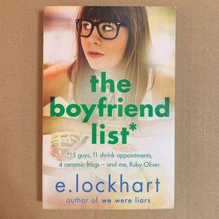 [PRE-LOVED BOOKS] The Boyfriend List by E. Lockhart