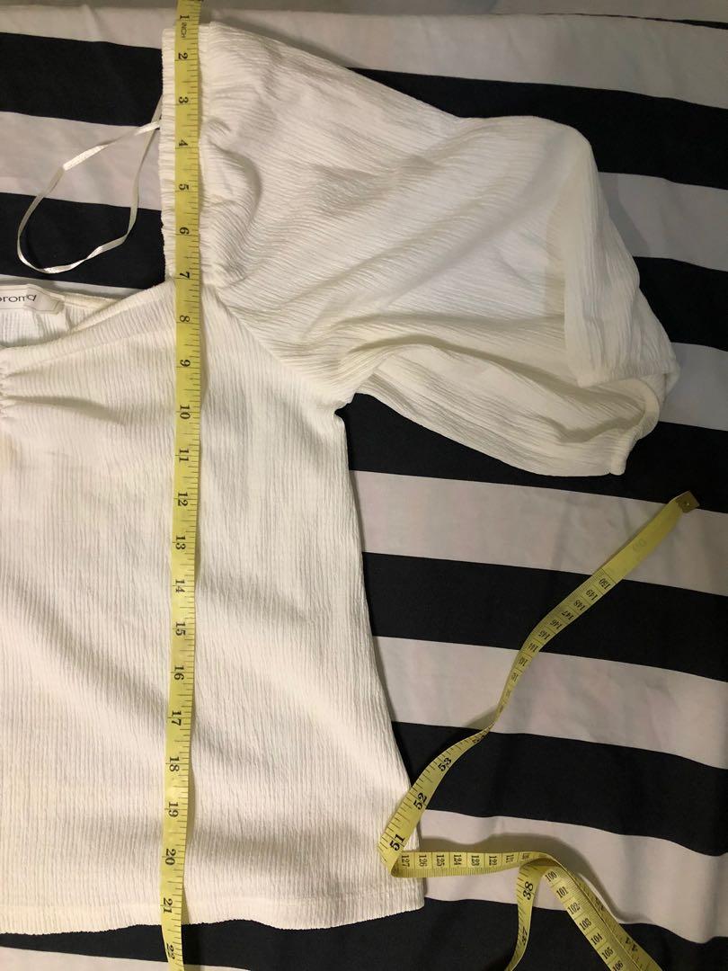 Promod white blouse (Category: Blouses) located in Angeles City. Submitted by maybelynmac (Listing ID 1151950239, Image 3). Description: Wore once M-XL From Paris.