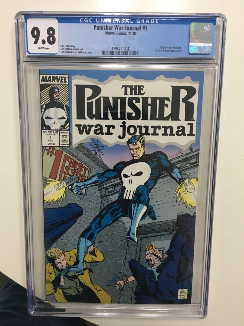 Punisher War Journal 1988 series # 24 near mint comic book 