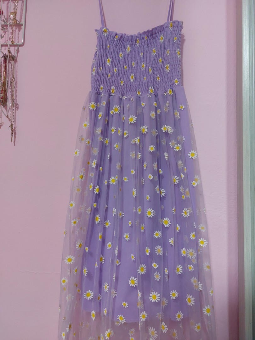 Purple daisy dress online