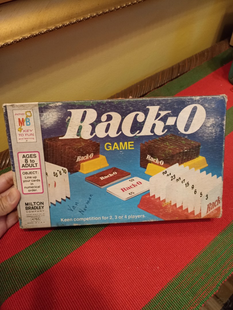 RackO Game, Hobbies & Toys, Toys & Games on Carousell