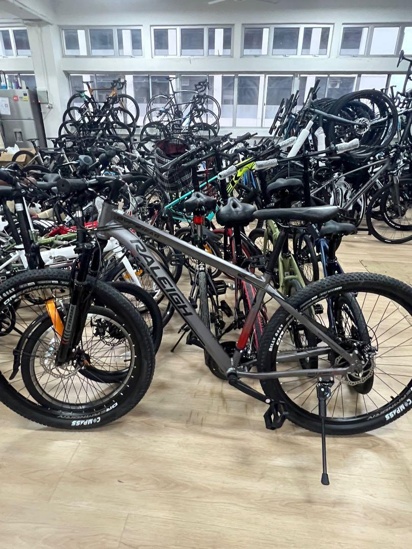 Raleigh mountain bike 24 speed mtb Suspension bicycle