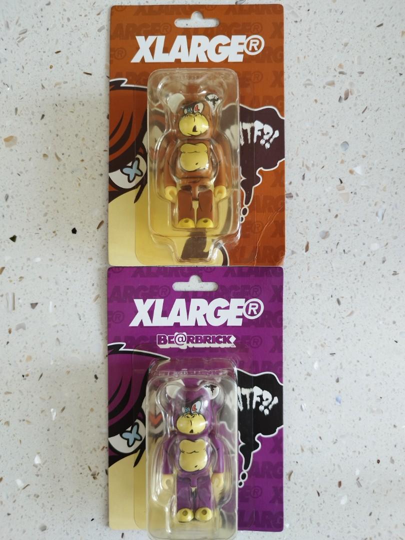 Bearbrick x XLARGE 100% Purple