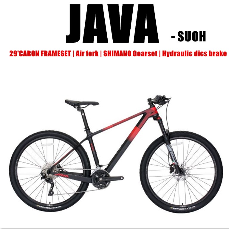 Java carbon mountain cheap bike