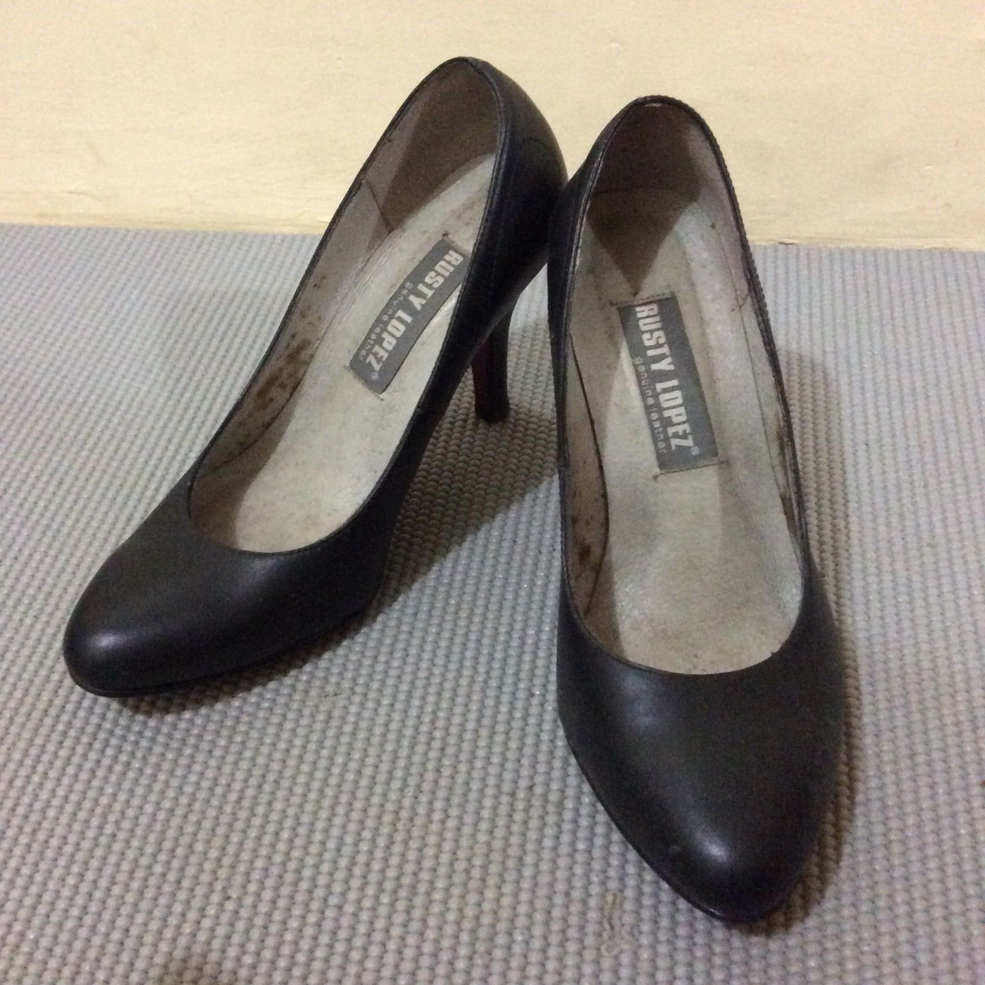 Rusty lopez black 2025 shoes for ladies