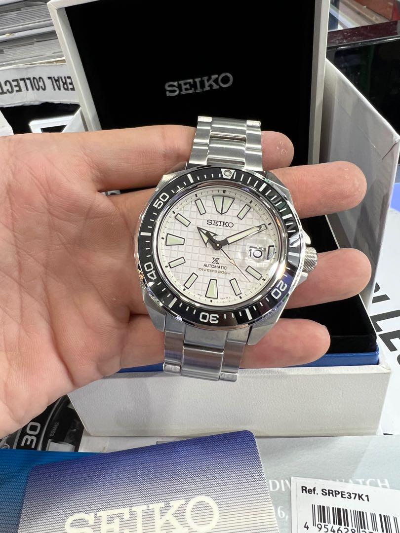 SEIKO PROSPEX SAMURAI KING SAPPHIRE CRYSTAL CERAMIC BEZEL DIVERS 200M  AUTOMATIC SRPE37K1, Men's Fashion, Watches & Accessories, Watches on  Carousell
