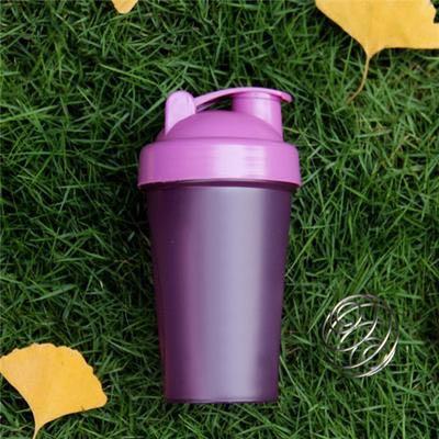 Sport Shaker Bottle 400ML Whey Protein Powder Mixing Bottle Sport Fitness  Gym Shaker Outdoor Portable Plastic
