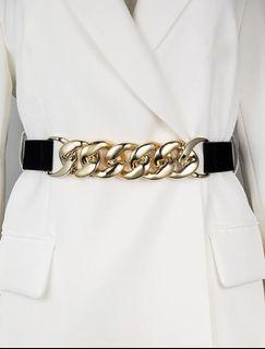 SHEIN Gold Waist Belt
