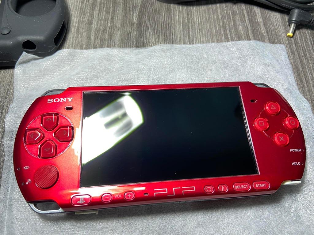 Sony Playstation Portable PSP 3000 Radiant Red Unit no box mint
