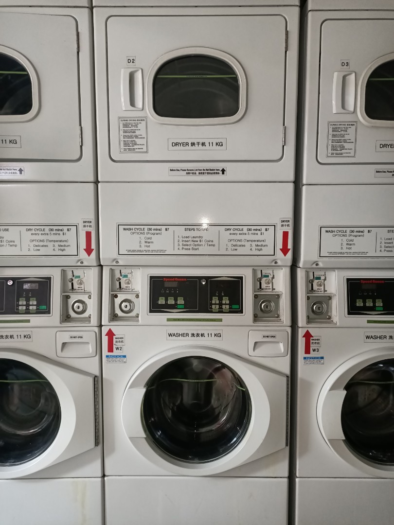 Speed queen coin outlet operated washing machine