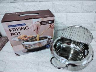 Stainless Steel Frying Pot (3.4 Liters)