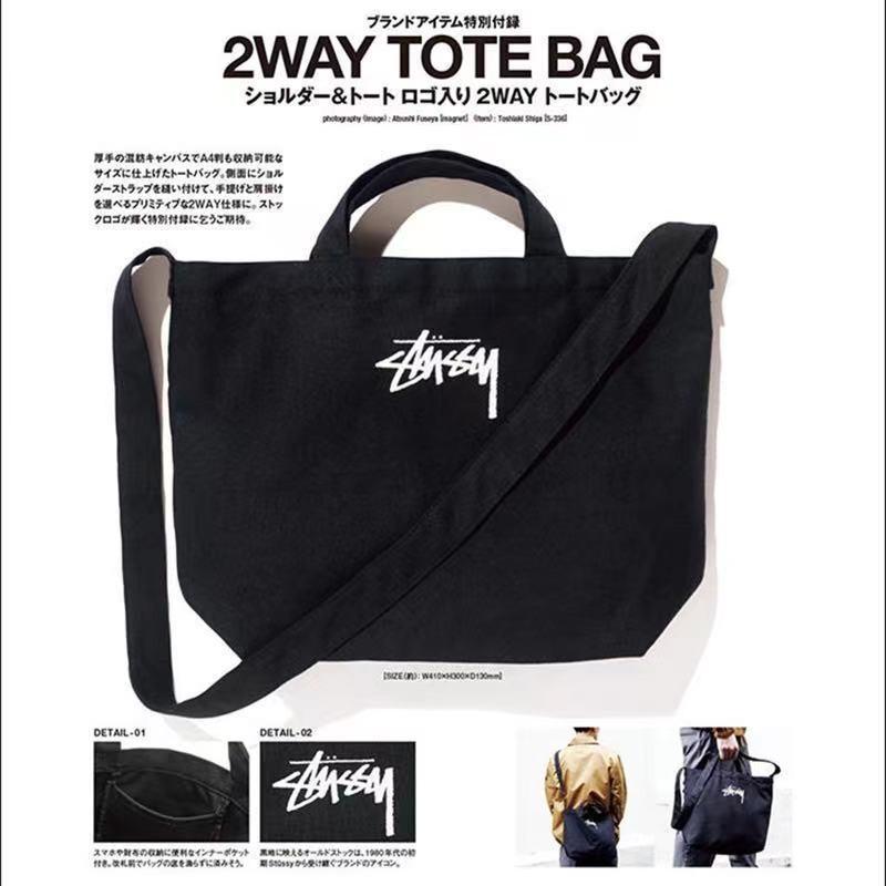 STUSSY × HERSCHEL 大容量 2way ダッフル バッグ ボストン