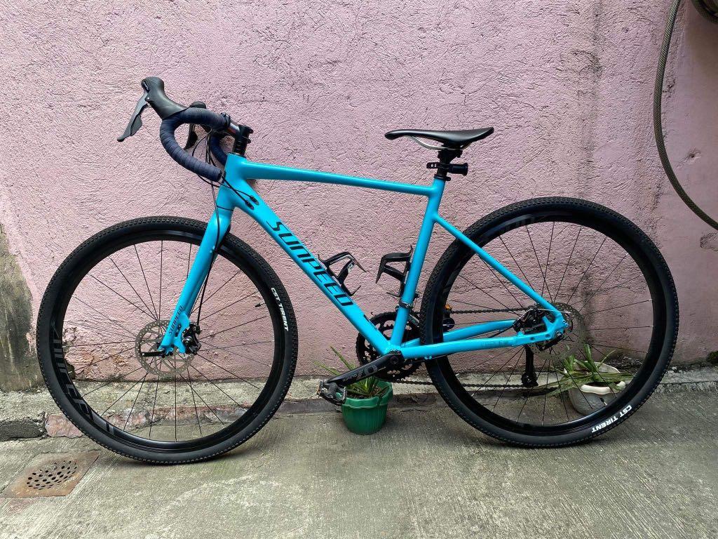 Sunpeed kepler store gravel bike