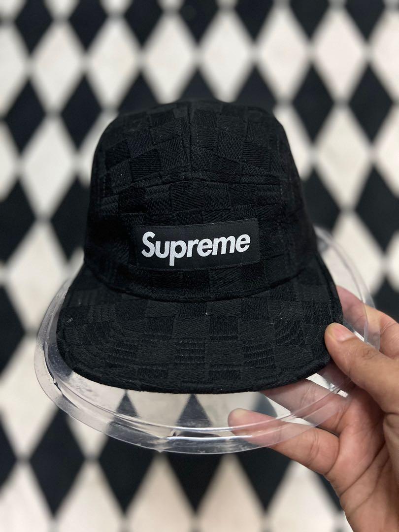 Supreme checkered hat best sale