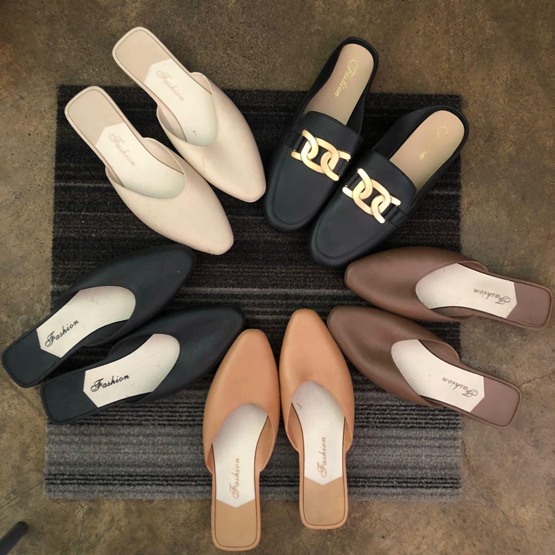 Plastic mules deals
