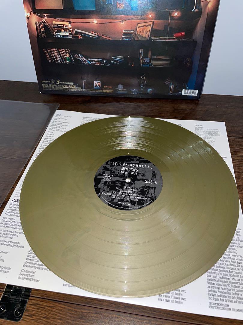 The Chainsmokers- Memories...Do Not Open Vinyl LP (special gold
