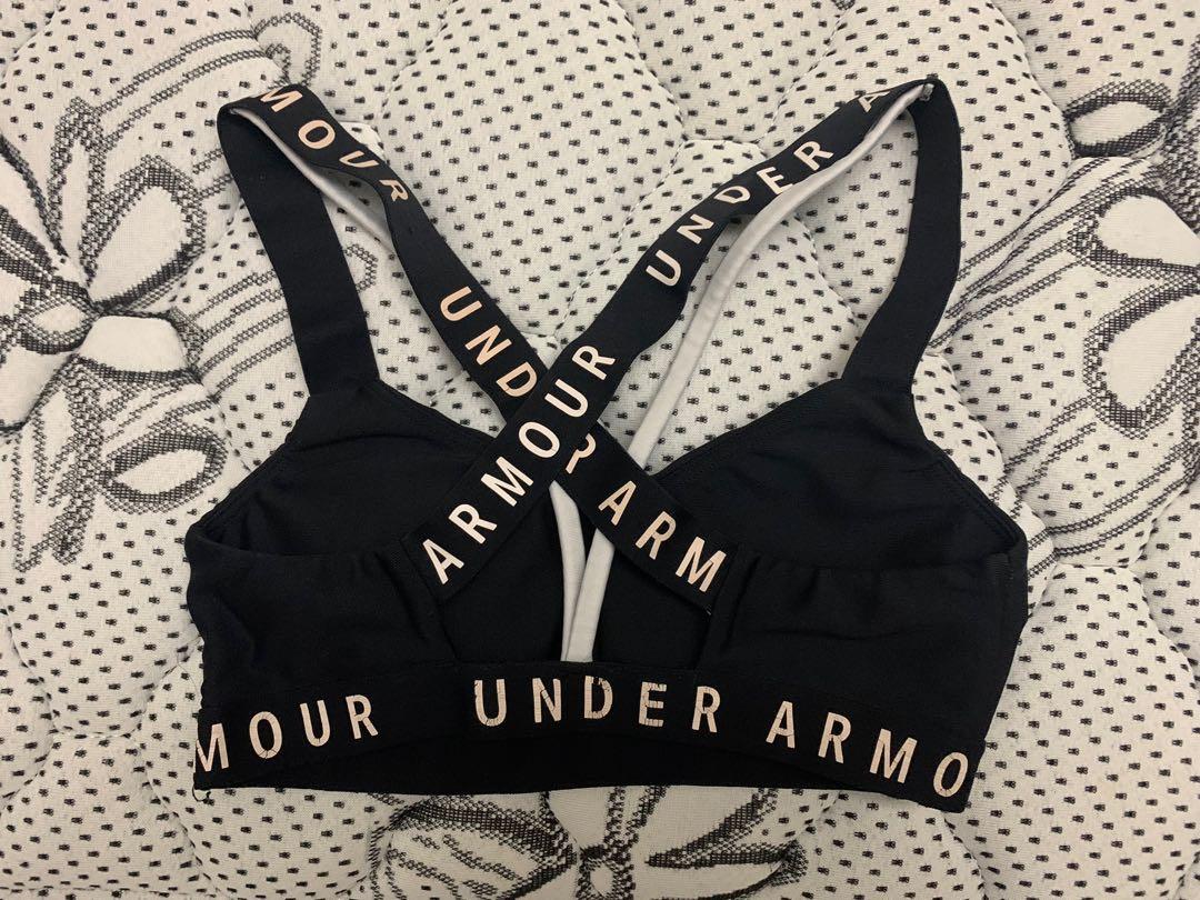 Under Armour Crossback Low Sports Bra, Women's Fashion, Activewear on  Carousell