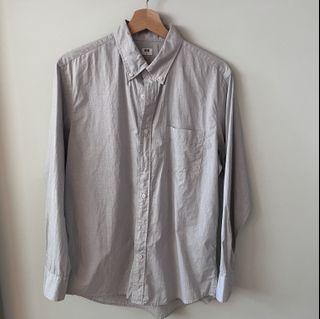 男裝Uniqlo府綢襯衫