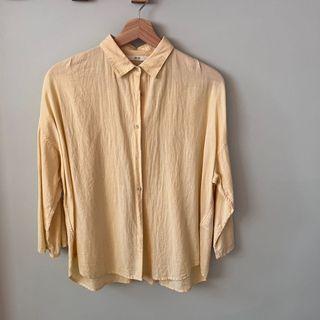 女裝Uniqlo 棉麻襯衫#吃土