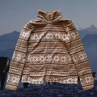 Uniqlo Printed Fleece Jacket