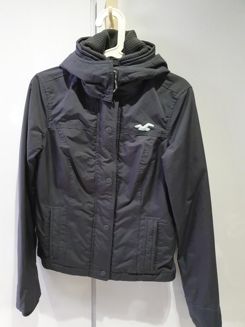 Hollister all weather jacket women's 2025
