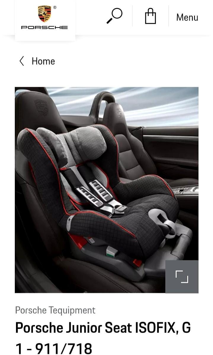 Porsche junior seat isofix g1 online