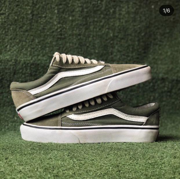 green vans low
