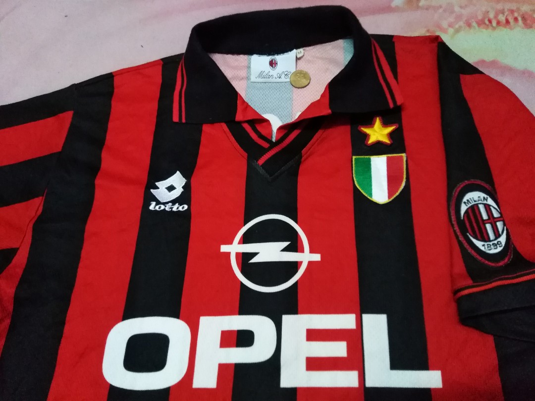 Vintage ac milan jersey best sale