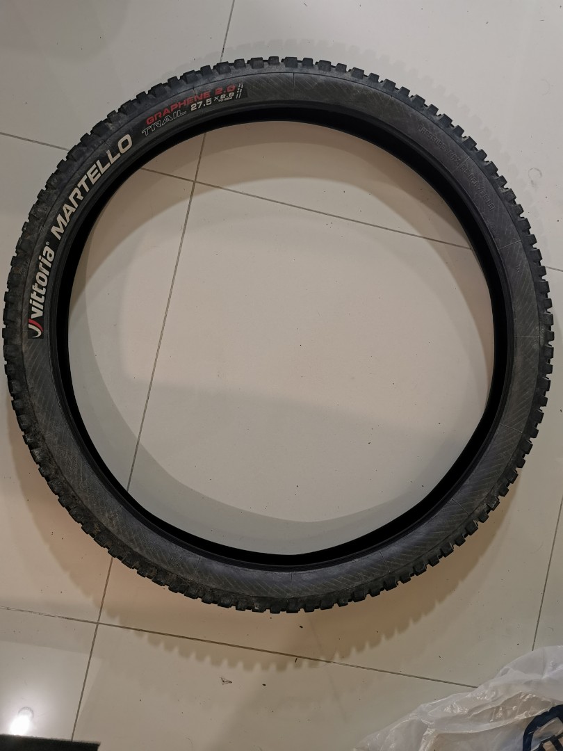 Vittoria Martello 27.5 x 2.8 (1 pair), Sports Equipment, Bicycles \u0026 Parts,  Parts \u0026 Accessories on Carousell